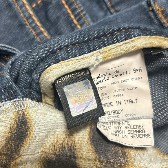 Roberto Cavalli straight leg jeans - Picture 10 of 11